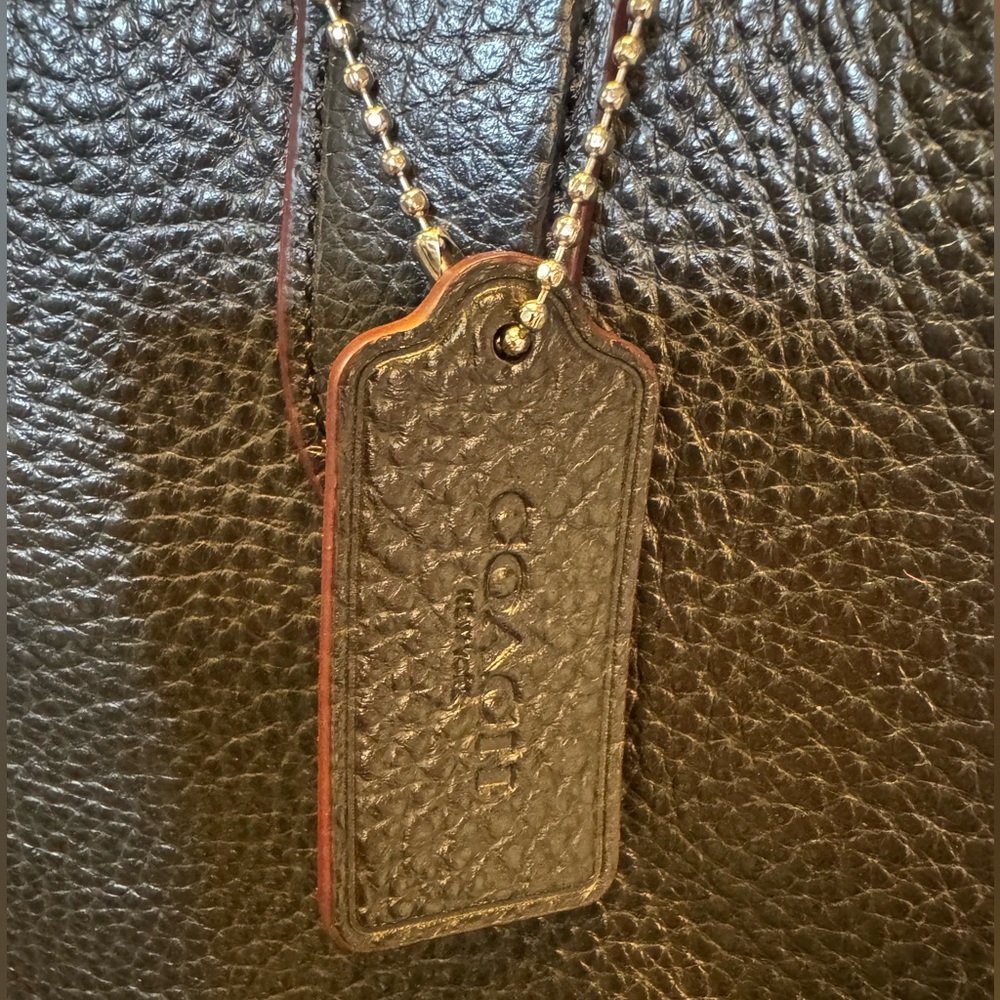 Coach Pebbled Leather Laptop Bag Briefcase 💼 - Picture 3 of 13
